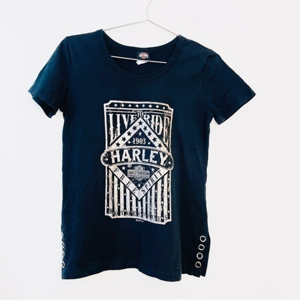 Harley-Davidson Live to Ride Free Spirit 1903 T-Shirt Size Small